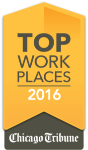 Chicago Tribune 2016 Top Work Places
