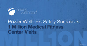 Power Wellness Safely Surpasses 1 Million Medical Fitness Center Visits