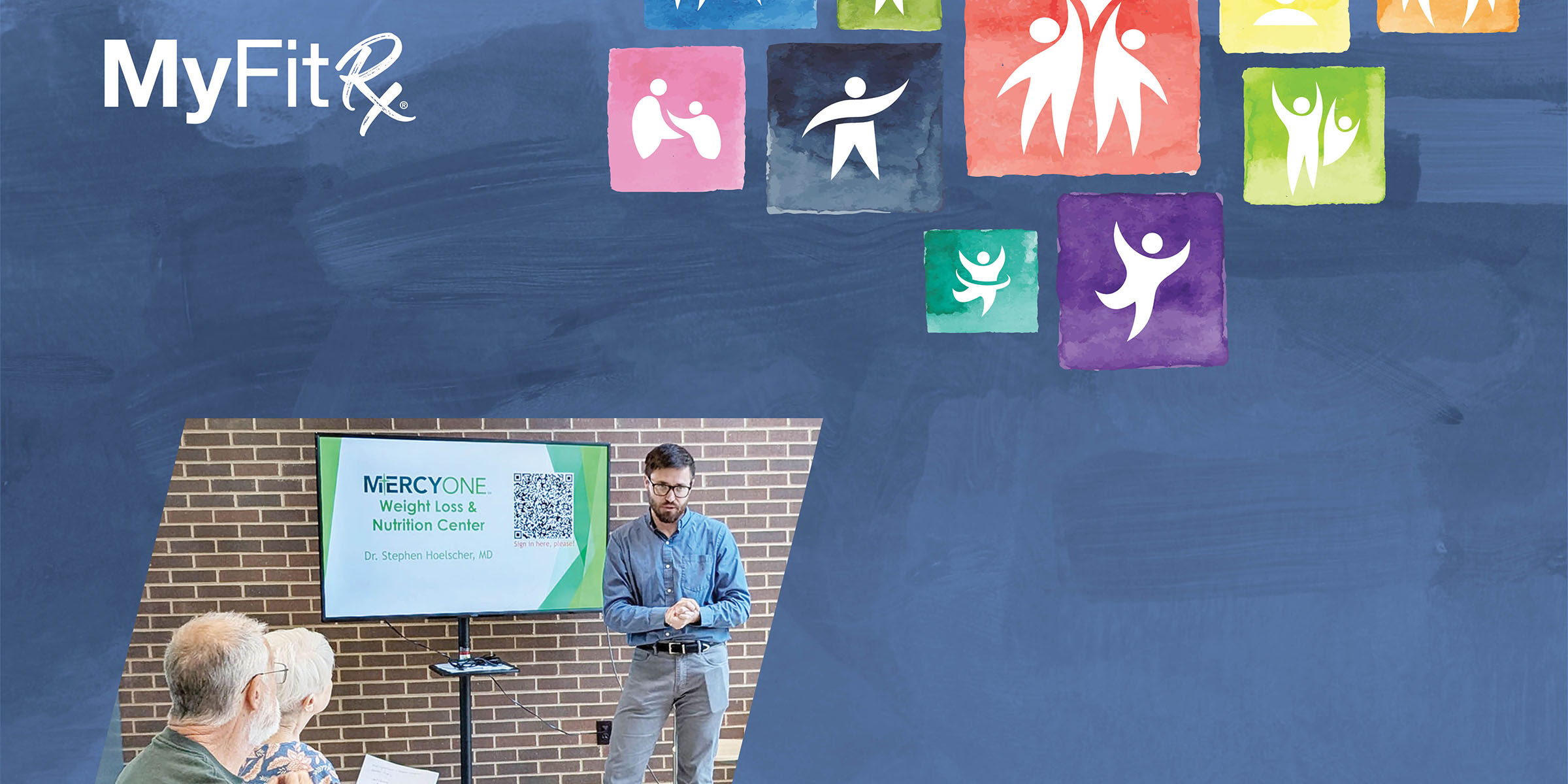 medical fitness open house banner