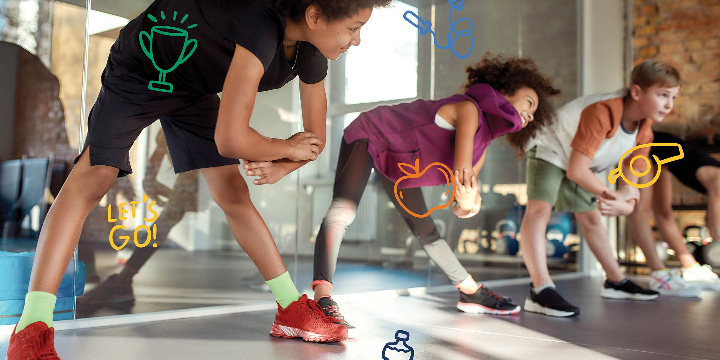 Youth fitness programs in action banner image