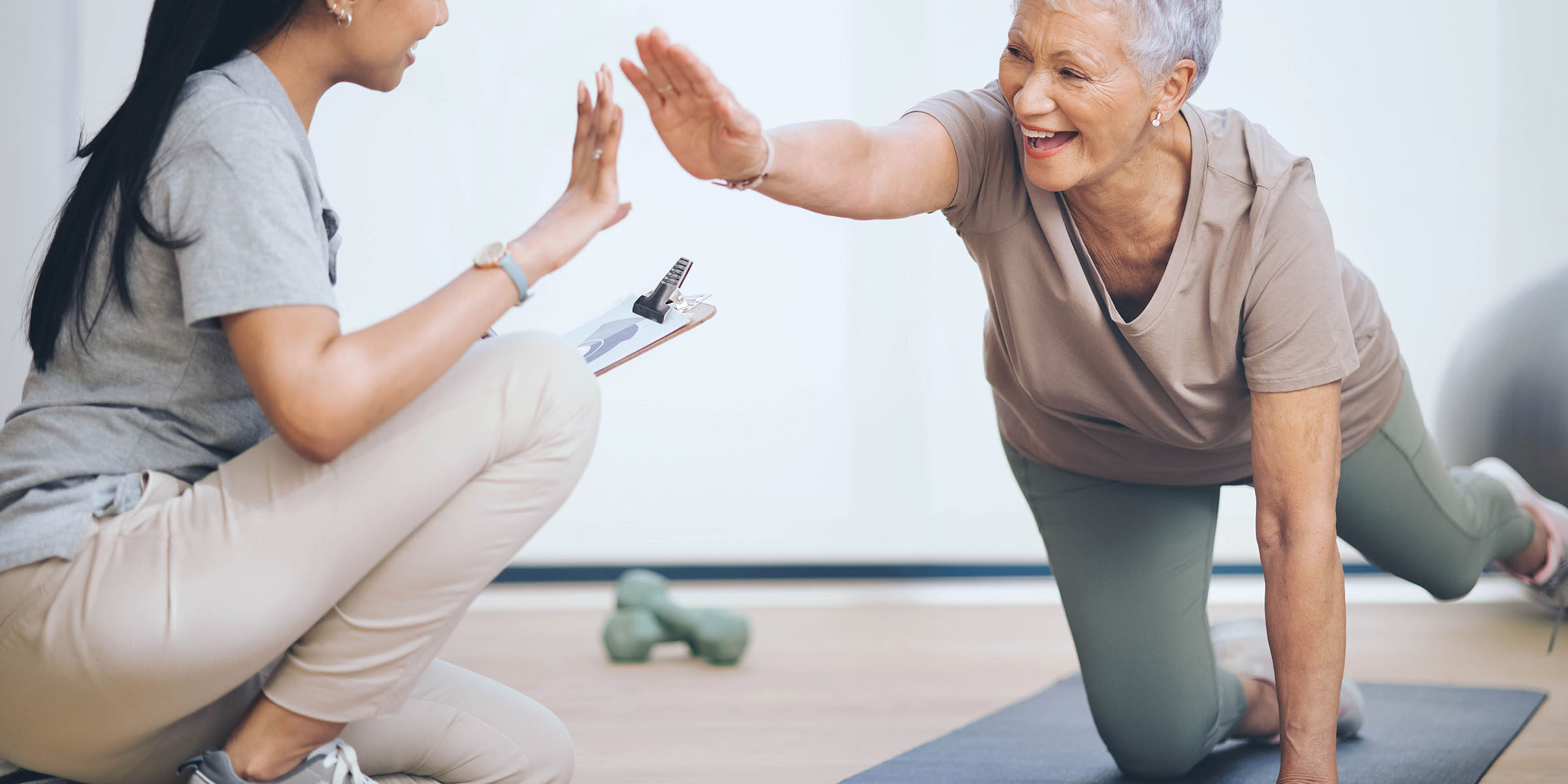 medical fitness stretching image