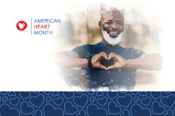 Community Fitness Events and Heart Heath Month Banner