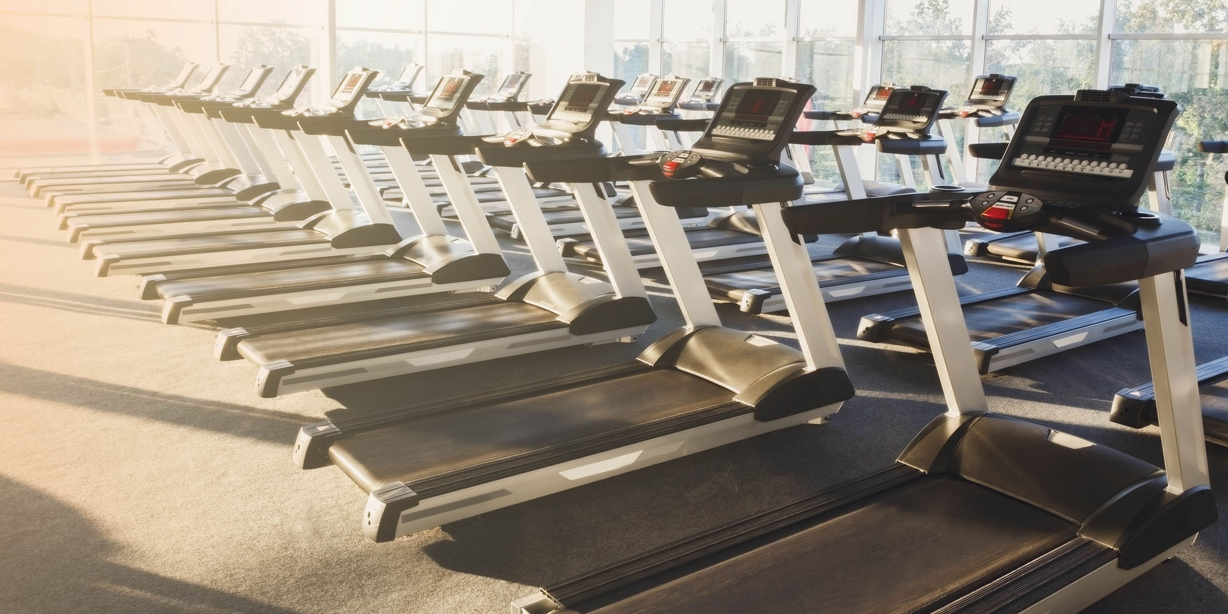 image of gym equipment showing the types of organizations Power Wellness can support